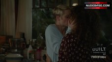 10. Teri Polo Lesbian Kiss – The Fosters