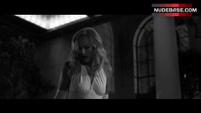 3. Malin Akerman Nipples Through Dress – Hotel Noir