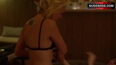 10. Malin Akerman Shows Tits in Lesbian Scene – Easy