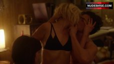 6. Malin Akerman Shows Tits in Lesbian Scene – Easy