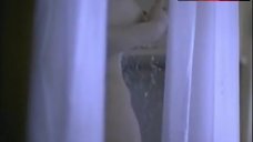 6. Kelly Preston Nude in Shower – Love Is A Gun