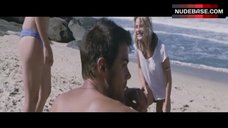 10. Beau Garrett Bare Tits on Beach – Turistas
