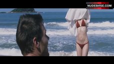 6. Beau Garrett Bare Tits on Beach – Turistas