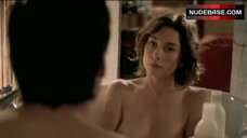 10. Julianne Nicholson Tits Scene – Flannel Pajamas
