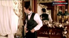 5. Julianne Nicholson Shows Butt – Flannel Pajamas