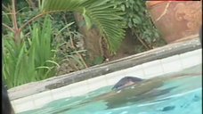 10. Myles Hernandez Topless in Pool – Viva Hot Babes