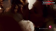 7. Christina Ricci Lesbian Kiss – The Lizzie Borden Chronicles