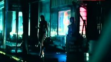 2. Venice Grant Topless on Street – Resident Evil: Apocalypse