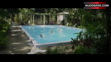 5. Joely Richardson Jumps in Pool Full Naked – Papa: Hemingway In Cuba