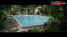 7. Joely Richardson Jumps in Pool Full Naked – Papa: Hemingway In Cuba