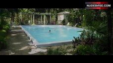 8. Joely Richardson Jumps in Pool Full Naked – Papa: Hemingway In Cuba