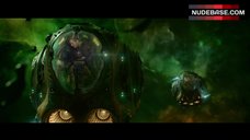 5. Zoe Saldana Cleavage – Guardians Of The Galaxy