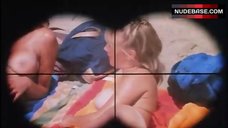 1. Deborah Richter Nude Sunbathing – Hot Moves