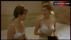 9. Molly Ringwald in White Bra and Panties – Enfants De Salaud