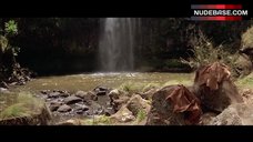 9. Tanya Roberts Nude in Waterfall – Sheena