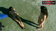8. Luisa Ranieri Nude Sunbathing – Eros