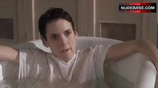 10. Winona Ryder Pokies Through Wet Shirt – Girl, Interrupted