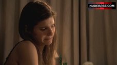 9. Pregnant Lake Bell Flashes Panties – Childrens' Hospital