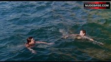 1. Valerie Quennessen Swims Nude – Summer Lovers