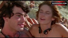 8. Valerie Quennessen Bare Boobs, Ass and Bush on Beach – Summer Lovers