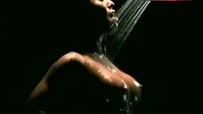 5. Lia Montelongo Boobs Scene – Shower Of Blood
