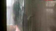 6. Mia Sara Boobs Naked under Shower – Black Day, Blue Night