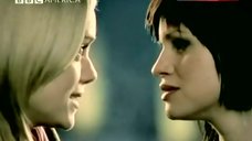 10. Christina Cole Lesbian Kiss – Hex