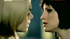 2. Christina Cole Lesbian Kiss – Hex
