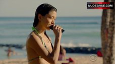 10. Grace Park in Blue Bikini – Hawaii Five-0