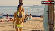 2. Grace Park in Blue Bikini – Hawaii Five-0