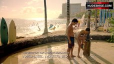 8. Grace Park in Blue Bikini – Hawaii Five-0