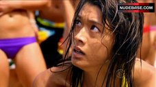 10. Grace Park in Sexy Yellow Bikini – Hawaii Five-0