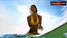 Grace Park in Sexy Yellow Bikini – Hawaii Five-0