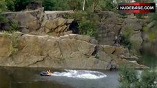 7. Heike Warmuth Nude Jumping in Water – Die Kirschenkonigin