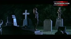 2. Leigh Taylor-Young Nude on Cementary – The Big Bounce