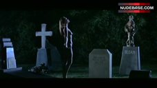 3. Leigh Taylor-Young Nude on Cementary – The Big Bounce
