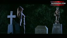 4. Leigh Taylor-Young Nude on Cementary – The Big Bounce