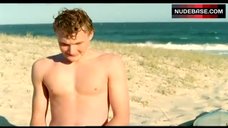 9. Lenka Kripac Topless on Beach – Lost Things