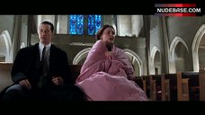 2. Charlize Theron Shows Breasts and Pussy in Church – Devil'S Advocate