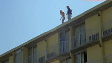 1. Heather Thomas Jumps off Roof in Bikini – The Fall Guy