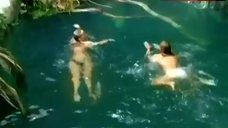 3. Katrin Brockmann Swims Topless in Lake – Verschollen