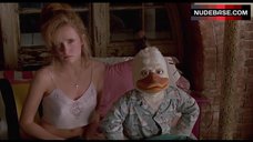 Lea Thompson in White Underwear – Howard The Duck