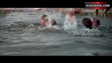 7. Lea Thompson Hot Scene – Jaws 3-D