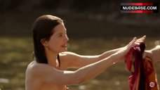 4. Delphine Chaneac Topless on Beach – Transporter: The Series