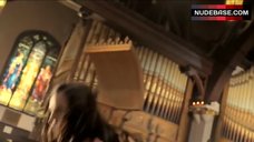 10. Martha Higareda Hot Scene in Church – Smokin' Aces 2: Assassins' Ball