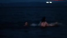 2. Anna Levine Nude on Night Beach – Jaded