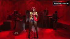 4. Hot Rihanna on Stage – Saturday Night Live