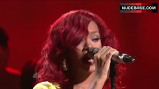 5. Hot Rihanna on Stage – Saturday Night Live