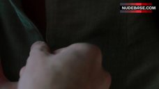 1. Rihanna Cleavage – Bates Motel