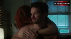 7. Rihanna Cleavage – Bates Motel